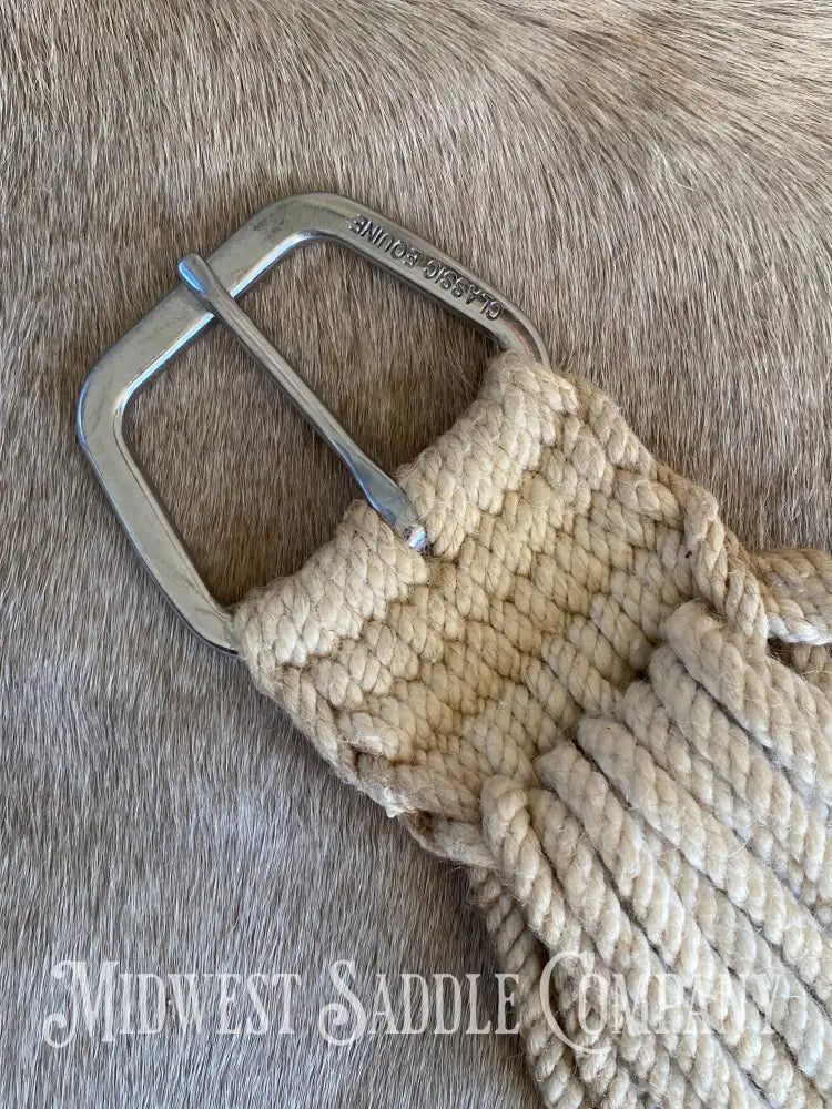 30” Classic Equine Straight 100% Mohair Cinch