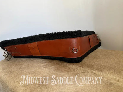 44” Leather CTK Saddlery Sheepskin Fleece Girth Girth