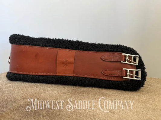 44” Leather CTK Saddlery Sheepskin Fleece Girth Girth