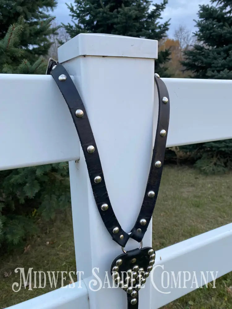 Adorable Antique Studded Parade Pony Martingale Breast Collar Breast Collar