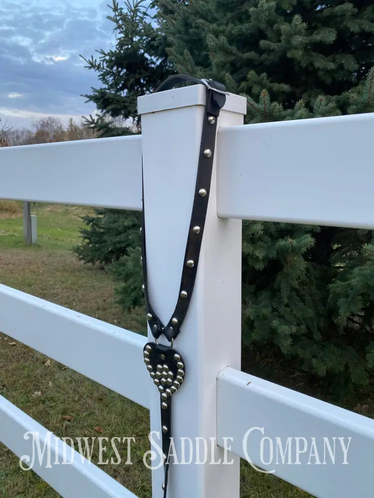 Adorable Antique Studded Parade Pony Martingale Breast Collar Breast Collar