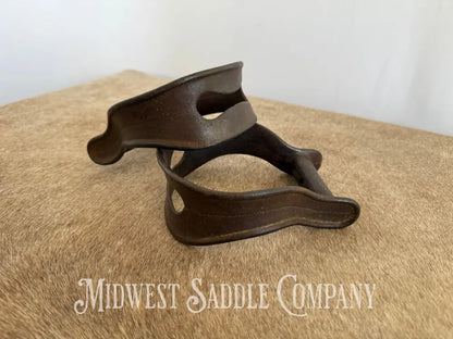 Antique Cast Iron Western Cowboy Stirrups Stirrups