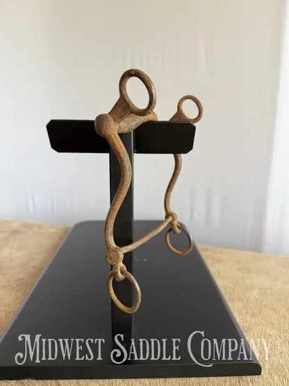 Antique Hand-Forged Cowboy Low Port Western Horse Bit