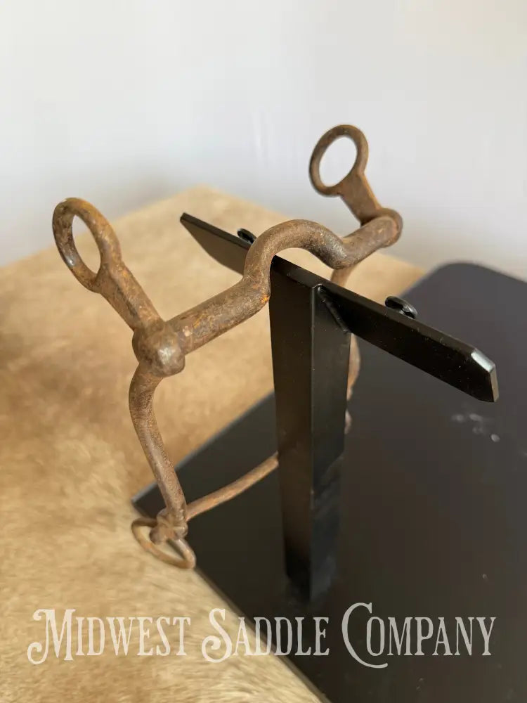 Antique Hand-Forged Cowboy Low Port Western Horse Bit