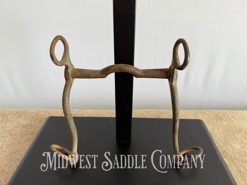 Antique Hand-Forged Western Horse Low Port Cowboy Curb Bit Bit