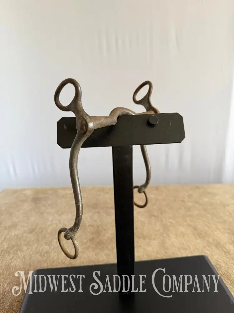 Antique Hand-Forged Western Horse Low Port Cowboy Curb Bit Bit