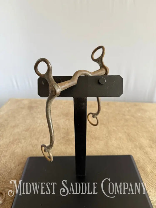 Antique Hand-Forged Western Horse Low Port Cowboy Curb Bit Bit