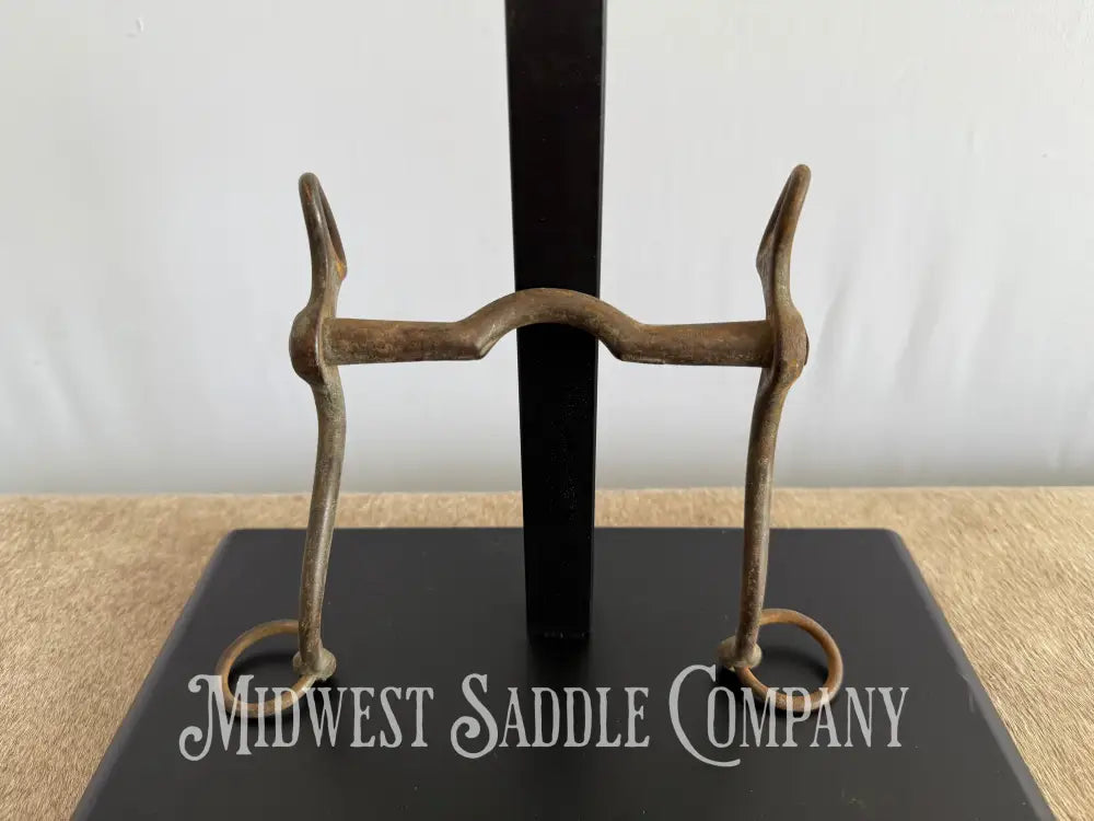 Antique Hand-Forged Western Horse Low Port Cowboy Curb Bit Bit