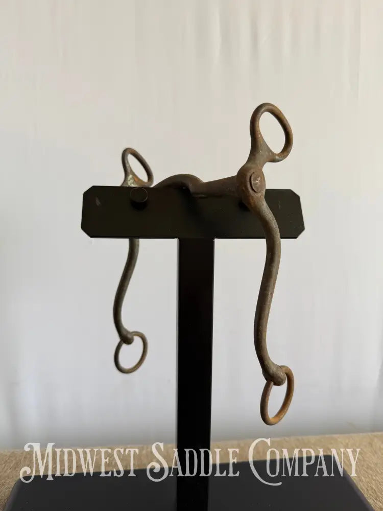 Antique Hand-Forged Western Horse Low Port Cowboy Curb Bit Bit