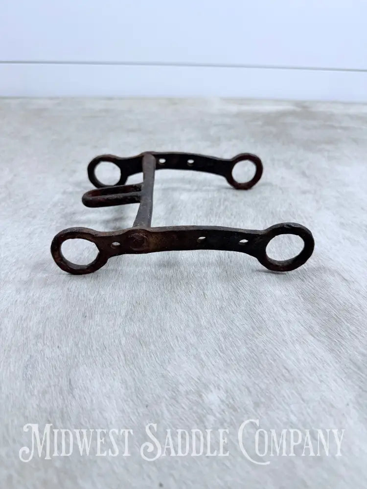 Antique Hand-Forged Western Port Curb Bit 4.75”
