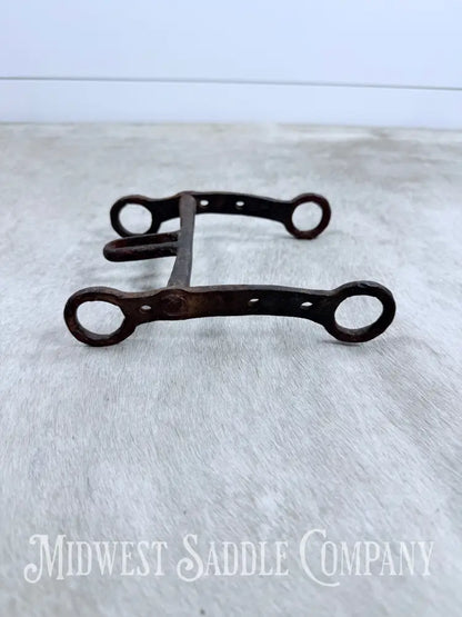 Antique Hand-Forged Western Port Curb Bit 4.75”