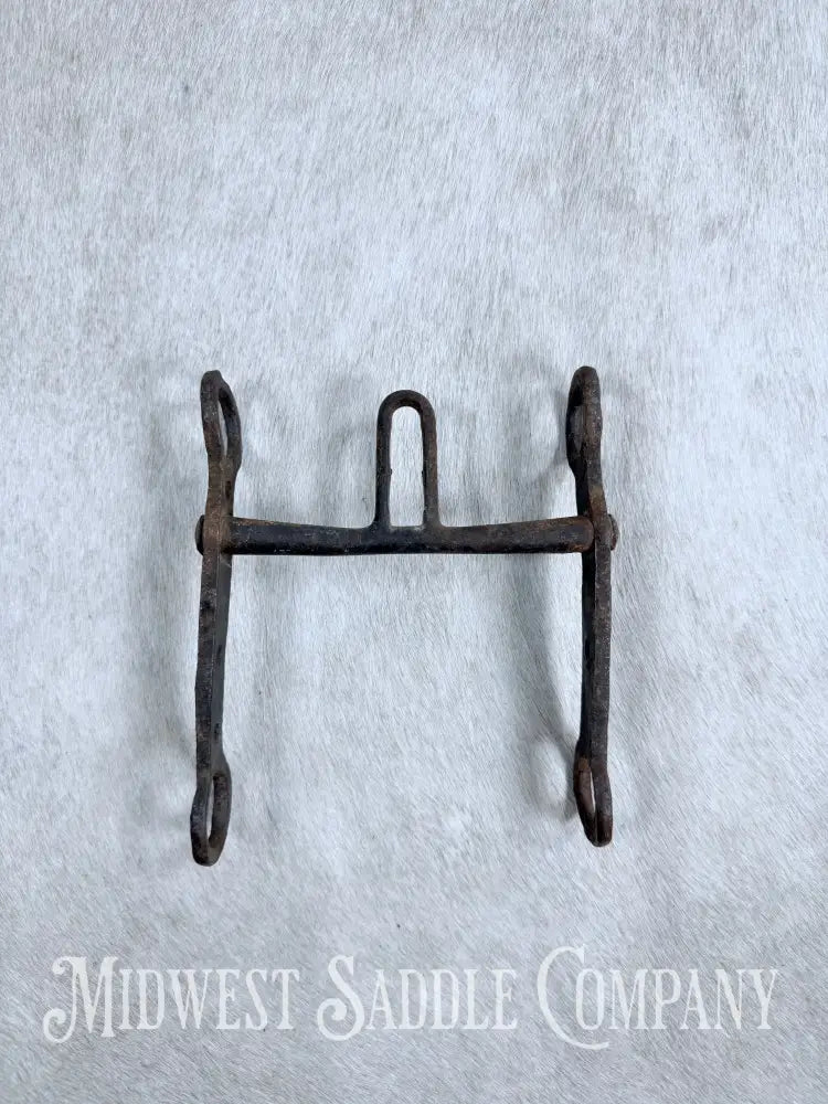 Antique Hand-Forged Western Port Curb Bit 4.75”
