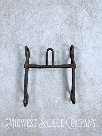 Antique Hand-Forged Western Port Curb Bit 4.75”