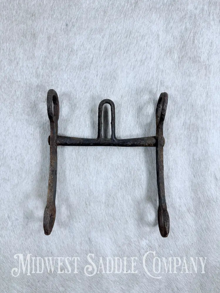 Antique Hand-Forged Western Port Curb Bit 4.75”