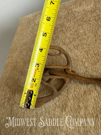 Antique Iron Metal Half Cheek Driving Bit Bit