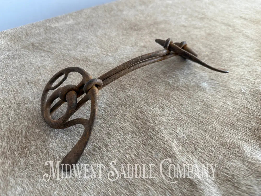 Antique Iron Metal Half Cheek Driving Bit Bit
