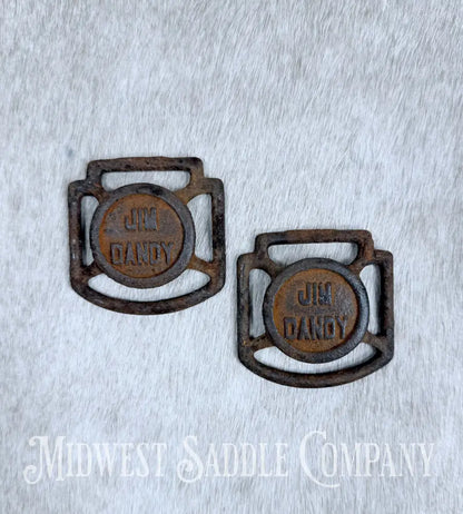 Antique Jim Dandy Bridle Rosettes