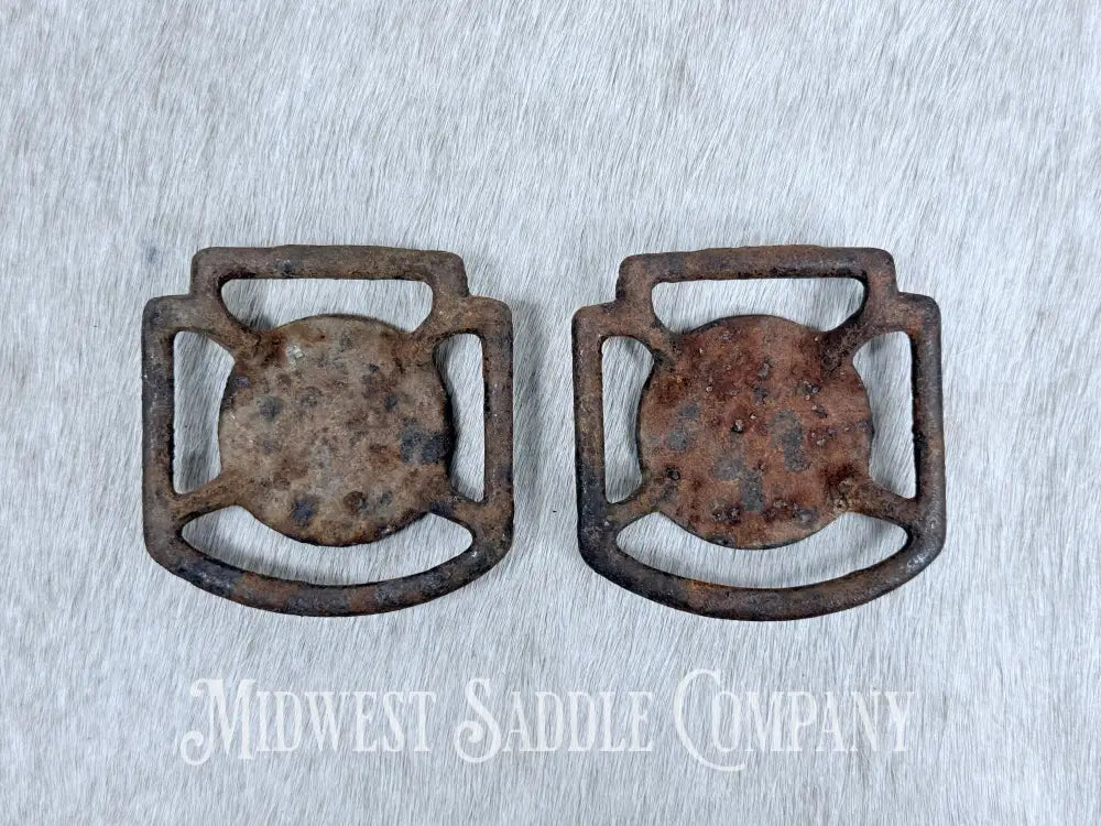 Antique Jim Dandy Bridle Rosettes