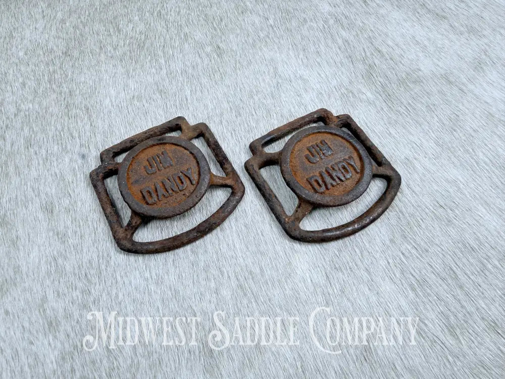 Antique Jim Dandy Bridle Rosettes