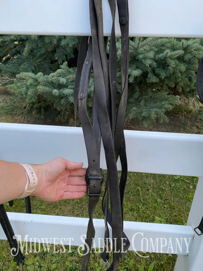 Antique U.S. Cavalry Horse Team Leather Harnesses - Great Condition! Driving Harness