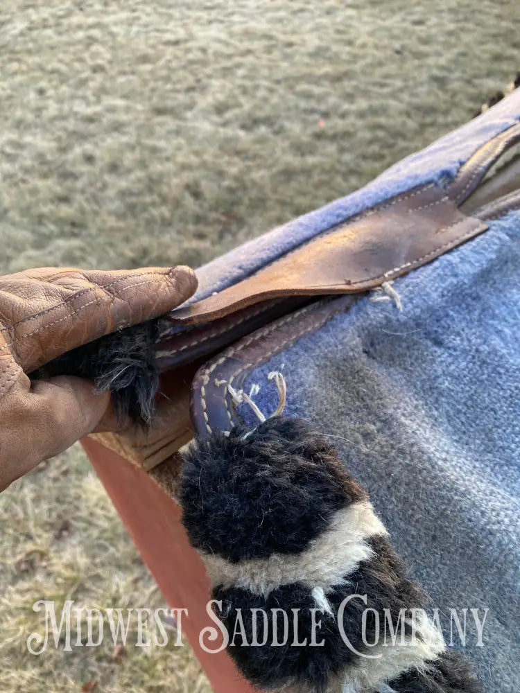 Authentic Antique Corona Saddle Pad