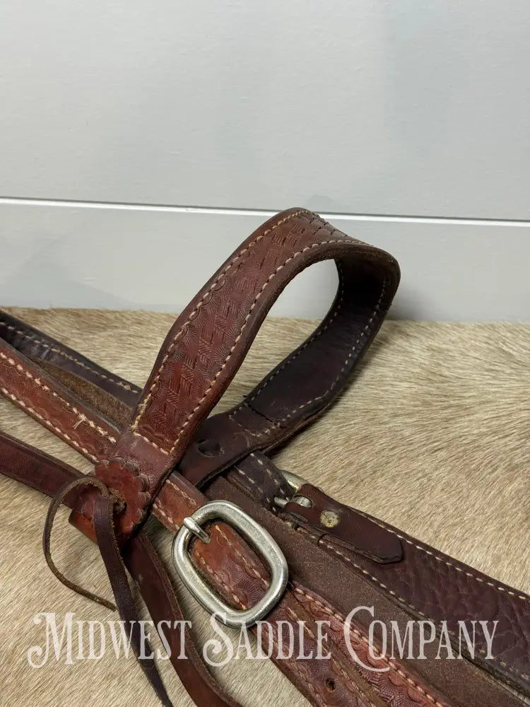Basketweave Headstall - Bridles & Headstalls