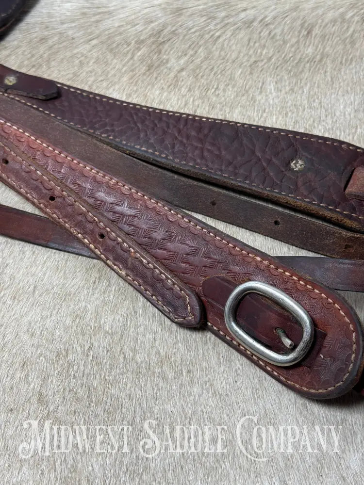 Basketweave Headstall - Bridles & Headstalls