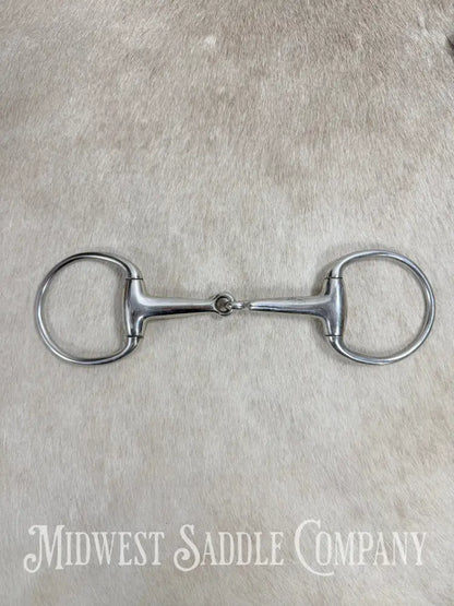 Centaur Jointed Round Eggbutt Stainless Steel 5” Bit