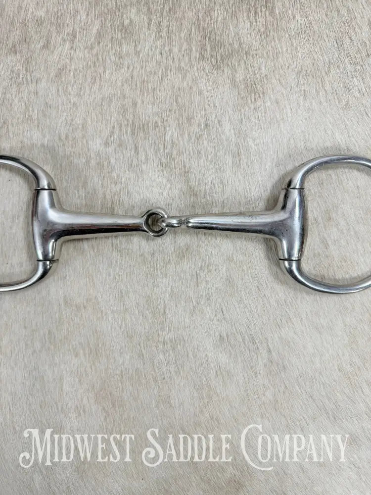 Centaur Jointed Round Eggbutt Stainless Steel 5” Bit