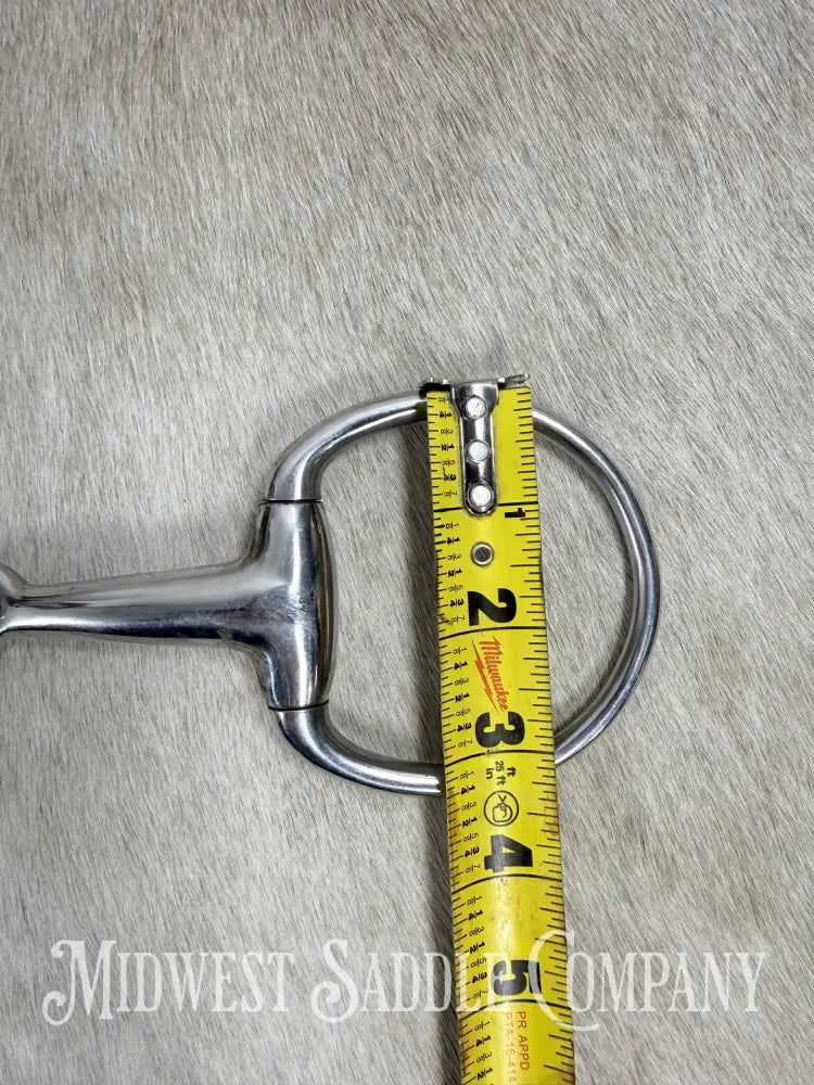 Centaur Jointed Round Eggbutt Stainless Steel 5” Bit