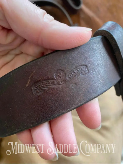 Circle Y Back Cinch & Off Billets Set Back Cinch