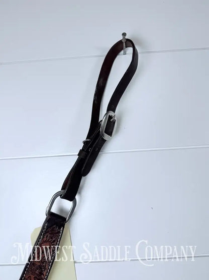 Circle Y Reinsman Sharon Camarillo Acorn Oak Breast Collar Full Horse Size - Breast Collar