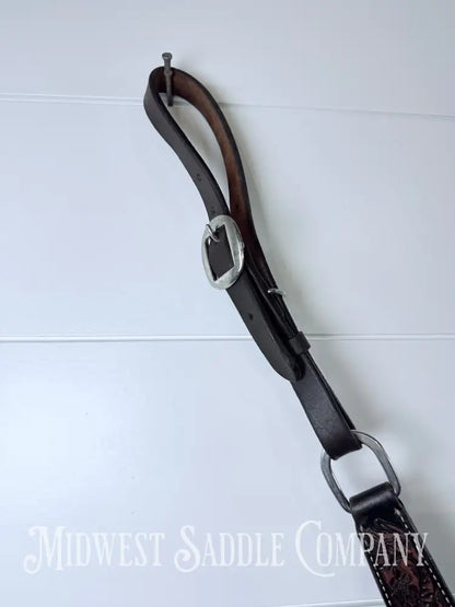 Circle Y Reinsman Sharon Camarillo Acorn Oak Breast Collar Full Horse Size - Breast Collar