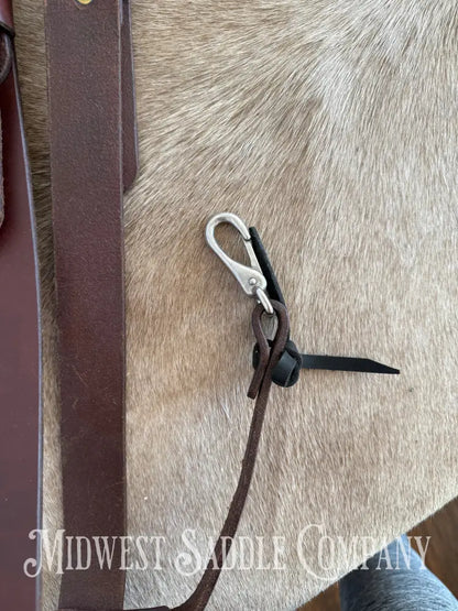 Circle Y Single Ply Plain Flank Back Cinch with Billets Back Cinch