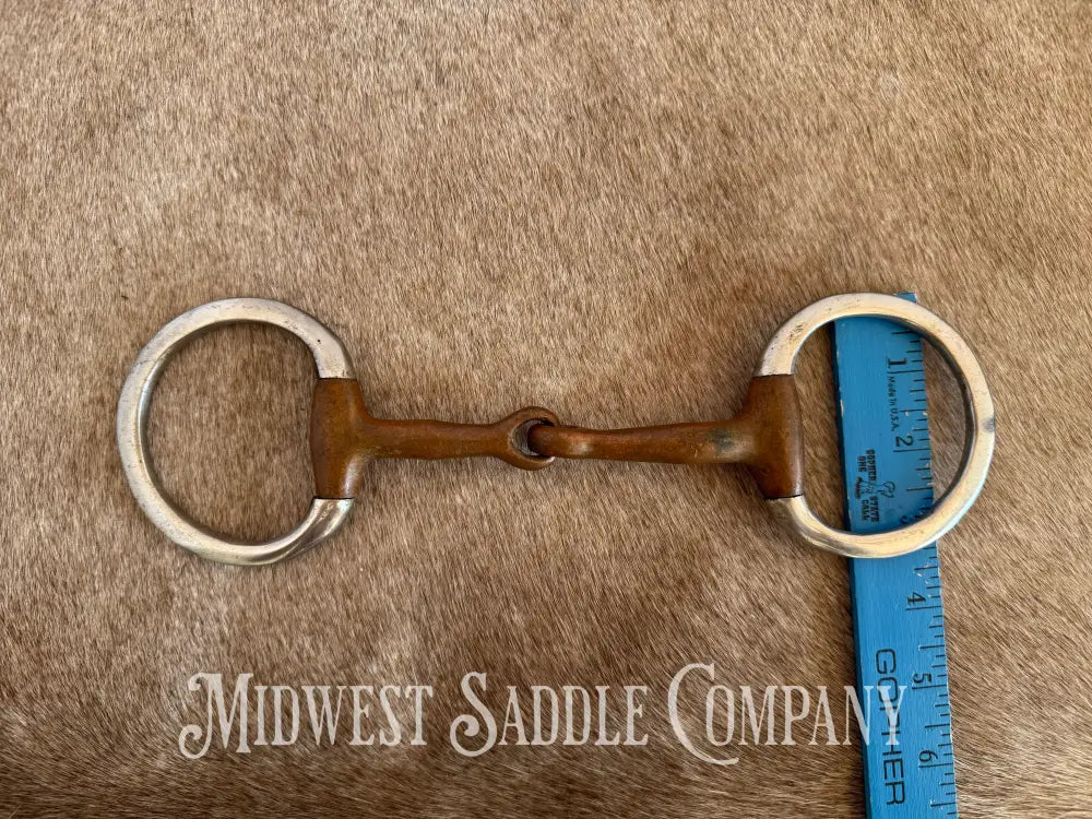 Copper Mouth Eggbutt Snaffle 5″