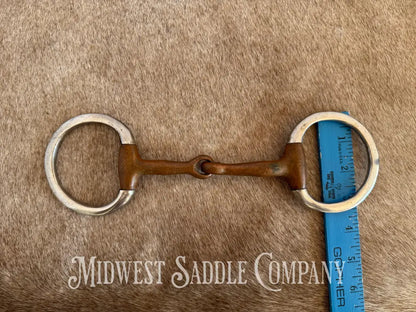 Copper Mouth Eggbutt Snaffle 5″
