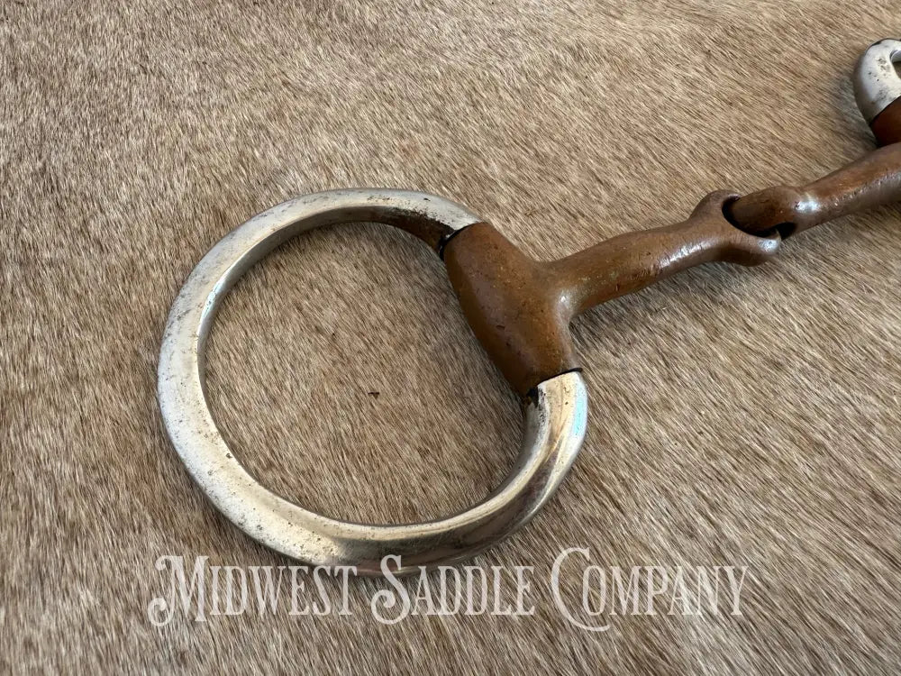 Copper Mouth Eggbutt Snaffle 5″