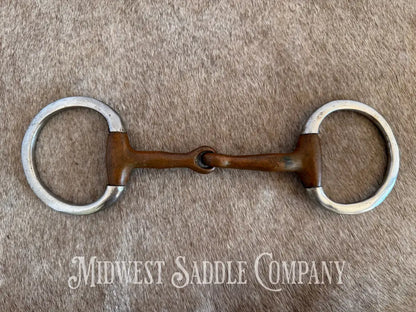 Copper Mouth Eggbutt Snaffle 5″