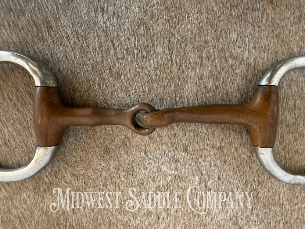 Copper Mouth Eggbutt Snaffle 5″