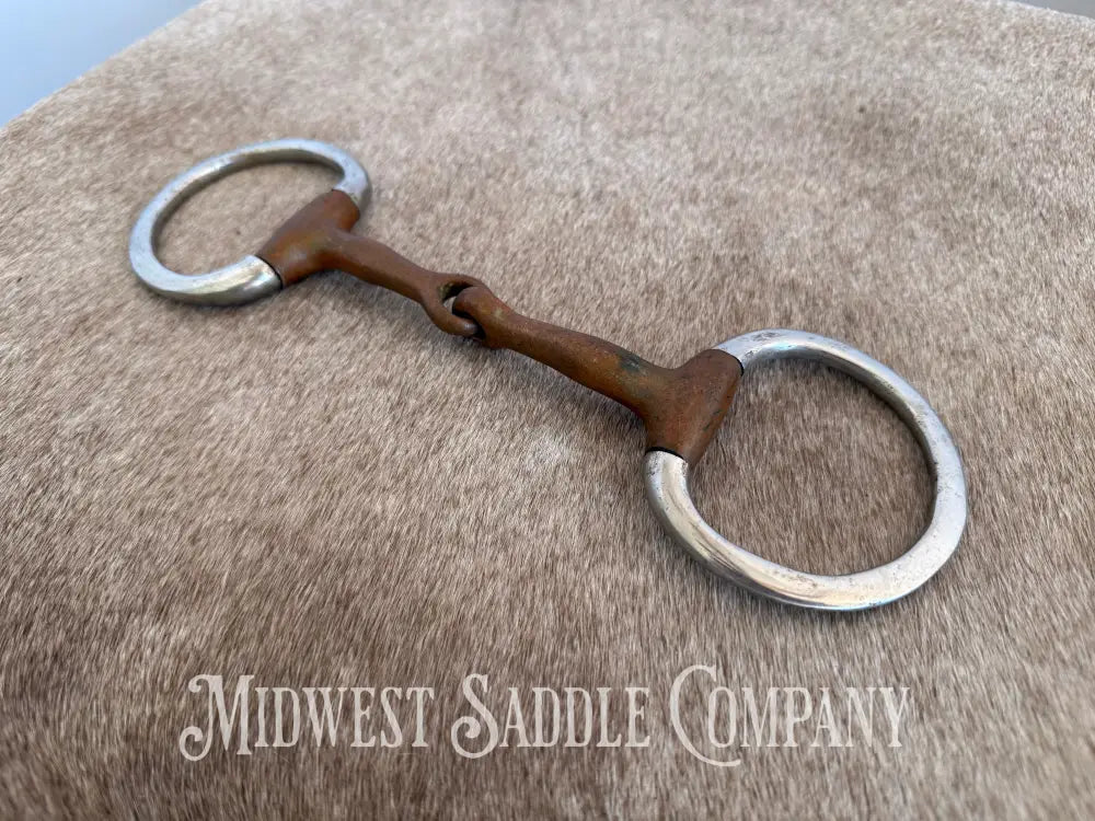Copper Mouth Eggbutt Snaffle 5″