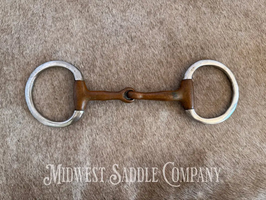 Copper Mouth Eggbutt Snaffle 5″