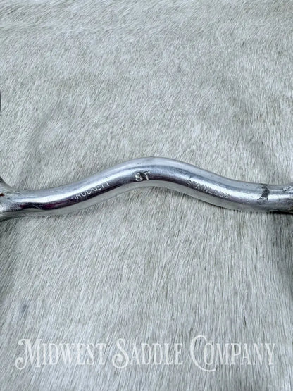 Crockett Renalde Stainless Steel Low Port Curb Bit Bit