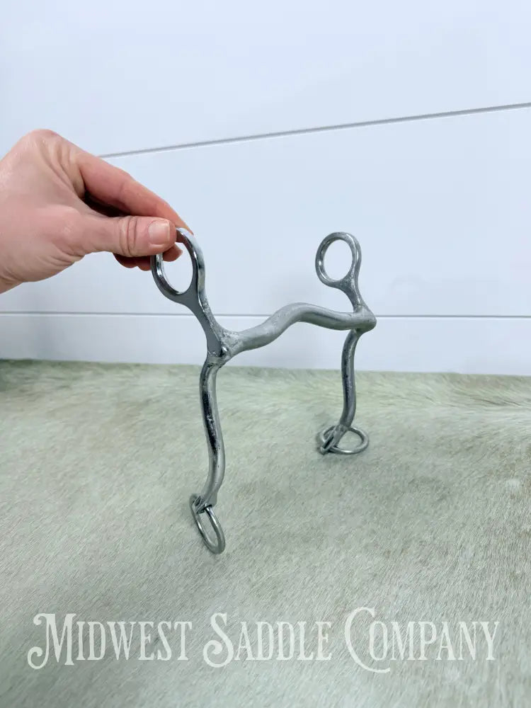 Crockett Renalde Stainless Steel Low Port Curb Bit Bit