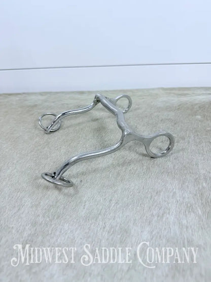 Crockett Renalde Stainless Steel Low Port Curb Bit Bit