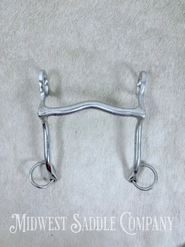 Crockett Renalde Stainless Steel Low Port Curb Bit Bit