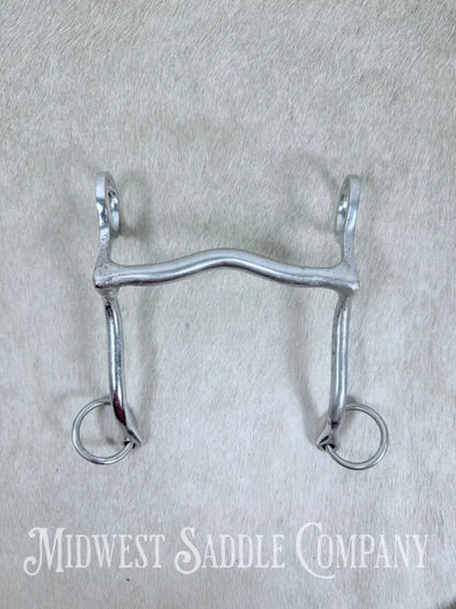 Crockett Renalde Stainless Steel Low Port Curb Bit Bit