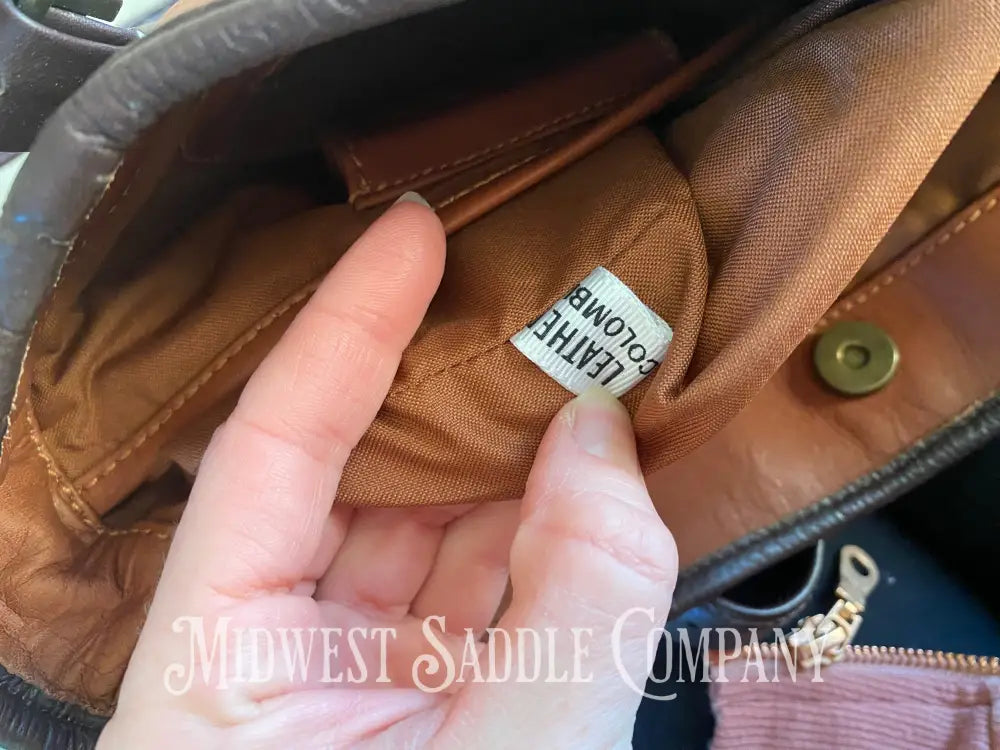 D’arriaga National & World Morgan Horse Show Leather Tote Bag Purse Other