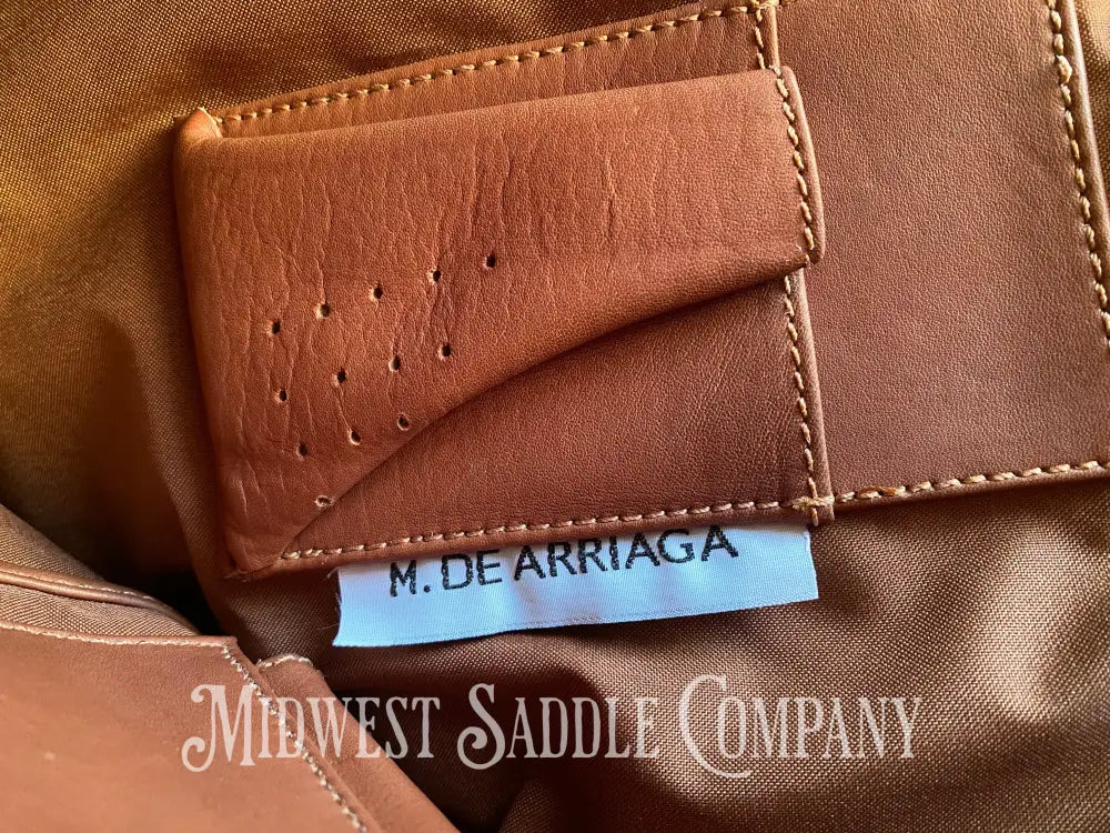 D’arriaga National & World Morgan Horse Show Leather Tote Bag Purse Other