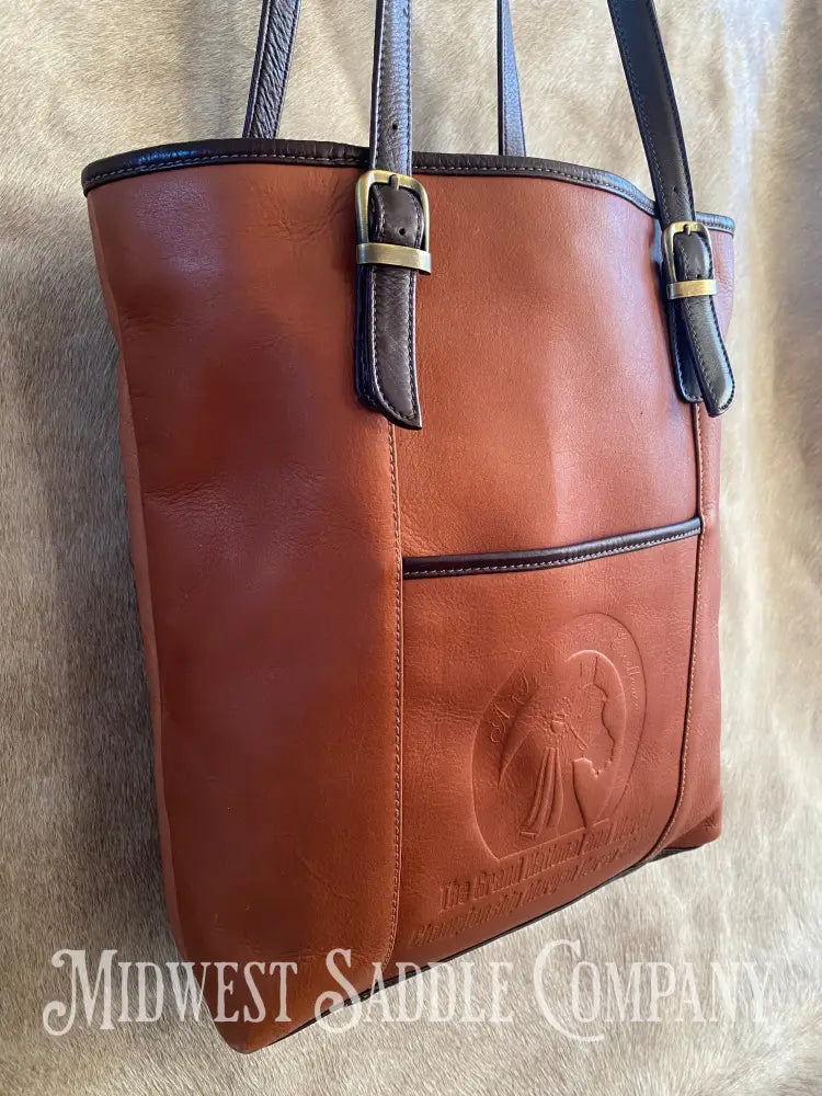 D’arriaga National & World Morgan Horse Show Leather Tote Bag Purse Other