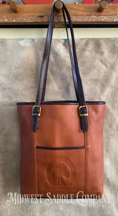 D’arriaga National & World Morgan Horse Show Leather Tote Bag Purse Other